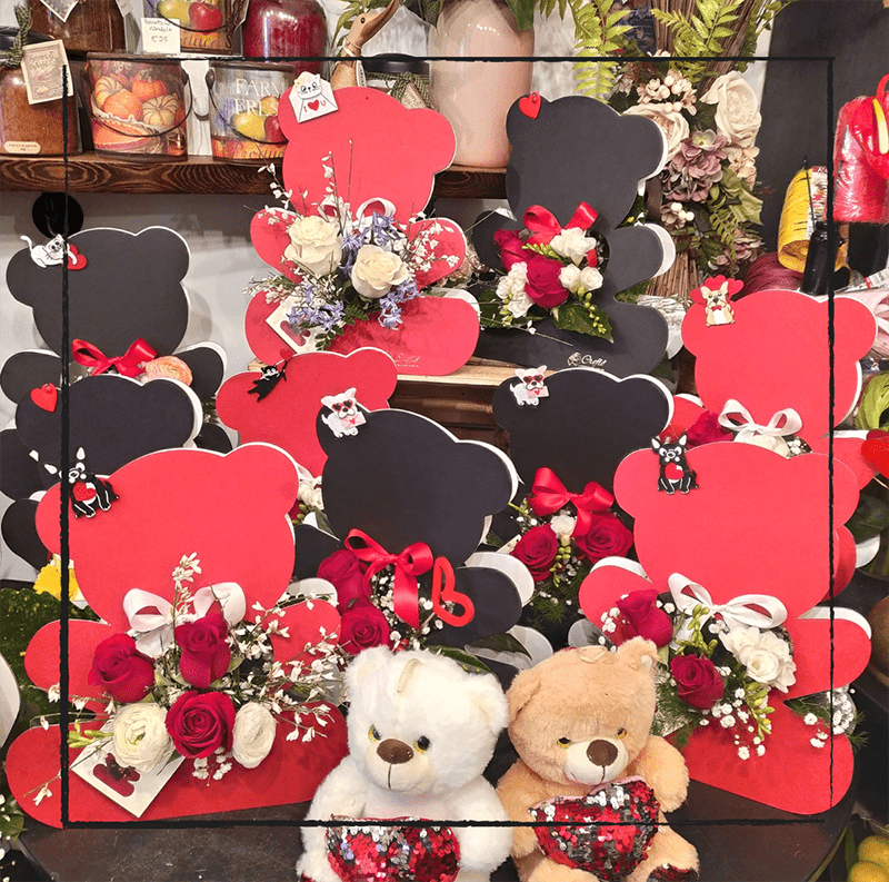 immagine Vetrina San Valentino con Orsetto bags by Creflo'