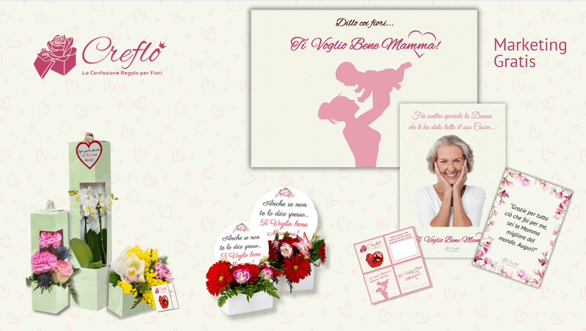 Immagine marketing Festa della Mamma Creflò