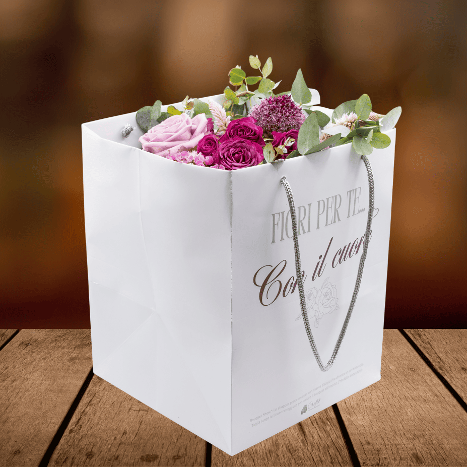 Bouquet Show lo shopper porta bouquet