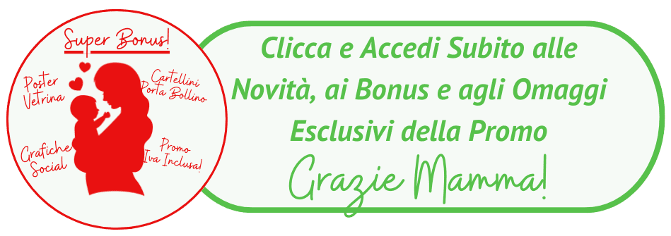 Pulsante call to action vai al form landing festa mamma