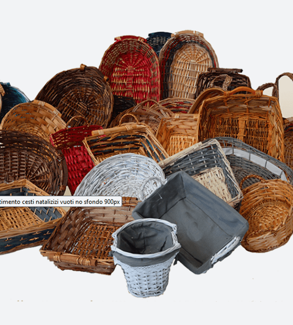 Cesti natalizi vuoti Promo black november Complementi e Regali