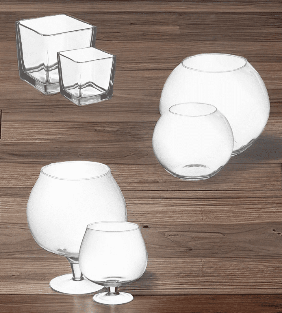 Vasi vetro Promo black november Complementi e Regali