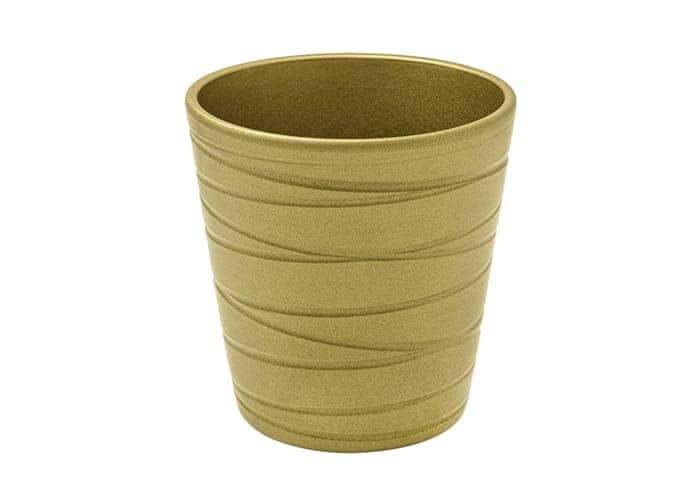 VASO VASI PORTAVASO ONDA ORCHIDEA Ø 13xh 12,7 cm 1,2 lt PLASTICA