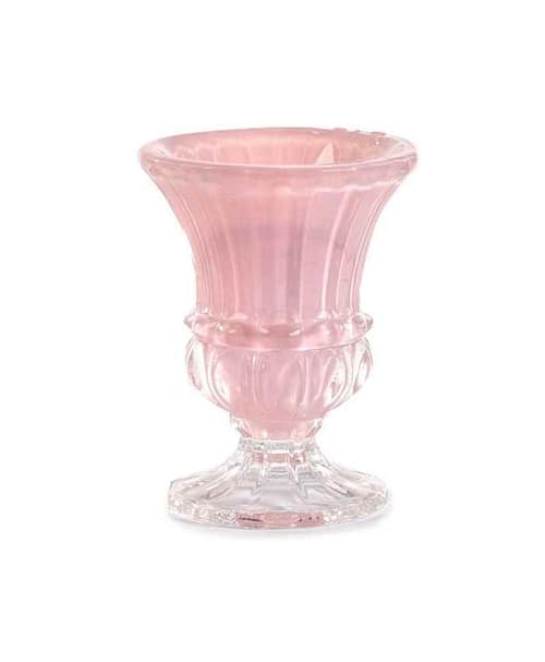 Immagine e commerce Coppa medici Bomboniera vetro diametro 8 alta 11 cm - Rosa