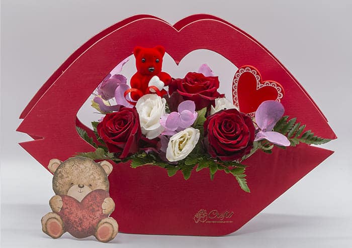 Kiss Bag confezione regalo per fiori - immagine 4