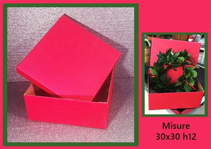 Doc box scatola per coroncine d' alloro - Scatole per fiori