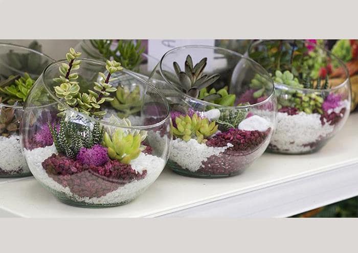 Sfera vetro tagliata diametro cm 20 h16 - Sfere vetro - immagine 2