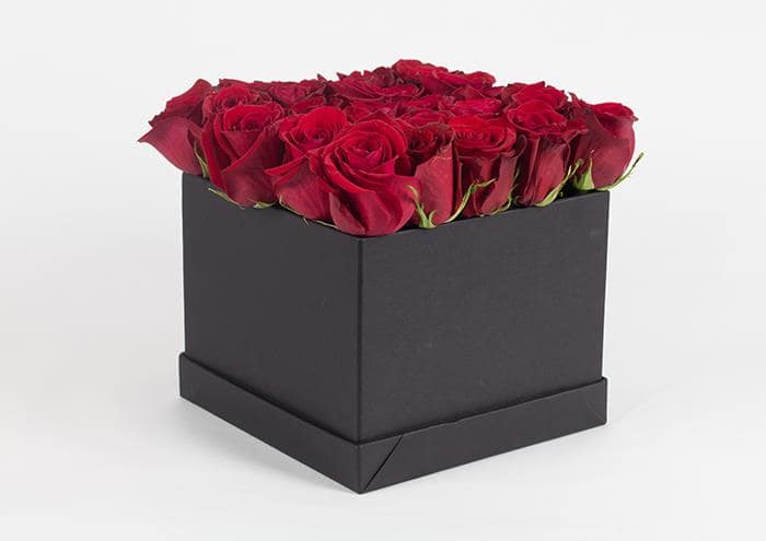 Cubeflo Prestige middle scatola per fiori fatta a mano cm 20x20 h16