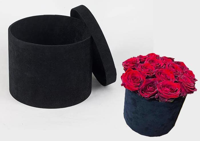 Waveflò Prestige middle luxury edition scatola per fiori fatta a mano cm 20