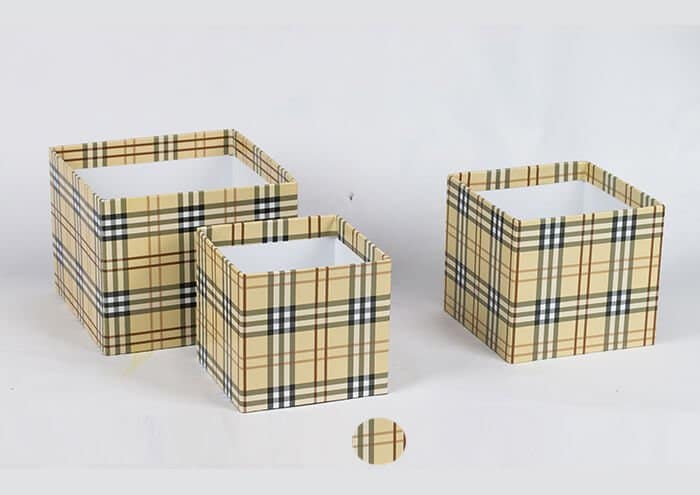 EasyFlò11 Flower box per fiori e piante vaso 10 cm tartan
