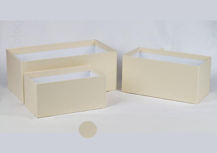 EasyFlò21 Scatola regalo per 2 piante vaso 10 cm avorio