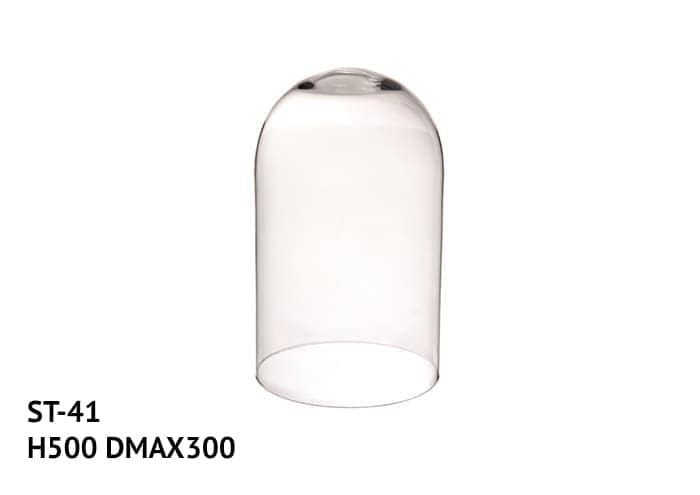 Cupola vetro-diametro 30 altezza 50 cm