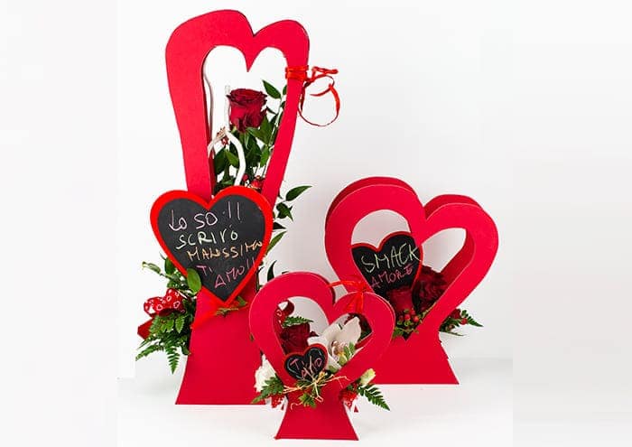 immagine ecommerce Cuore bag Grande Flower bag forma di cuore