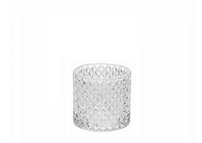 Cilindro-in-vetro-effetto-diamante-alto-10-diametro-10-cm