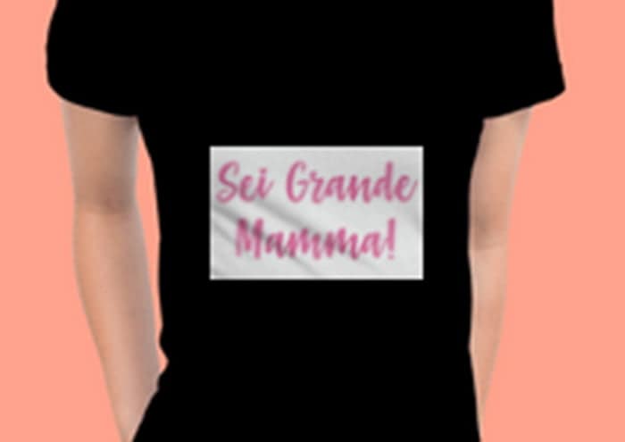 Magliette Mamma con dedica Pacchetto 36pz - immagine 4
