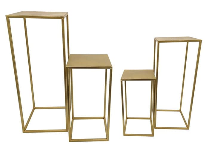 serie-4-strutture-in-metallo-rettangolari-oro-con-appoggio