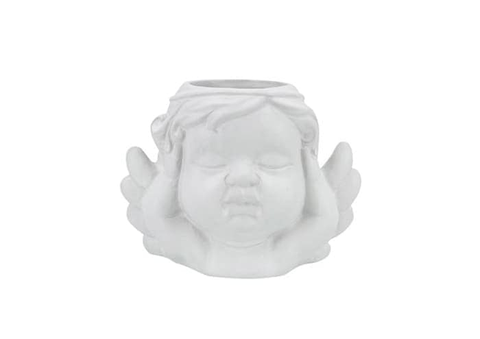 Immagine e commerce Vasi a forma di testa di angelo con ali versione non sento
