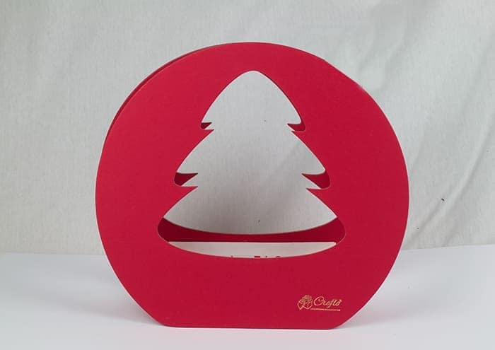 Immagine e commerce Christmas tree bag confezione regalo per fiori colore rosso