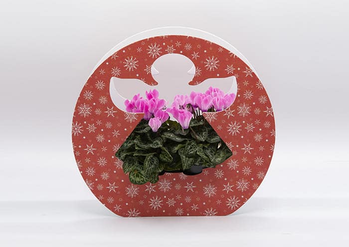 Angel bag confezione regalo per fiori colore oro - immagine 5