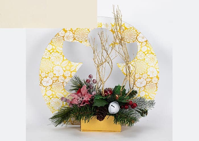 Immagine e commerce Fuoriporta Creflò sagoma angelo colore avorio