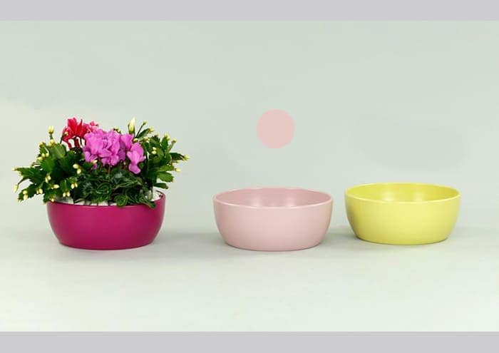 Immagine e commerce Ciotole ceramica rosa antico diametro cm 26 h10