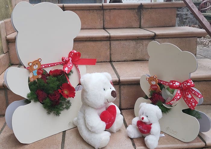 Orso bag grande Avorio-Confezioni per Fiori - immagine 5