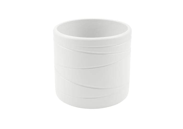 KE13-D180-BI - Portavaso-da-interno-ceramica-decoro-riga-diametro-cm-18