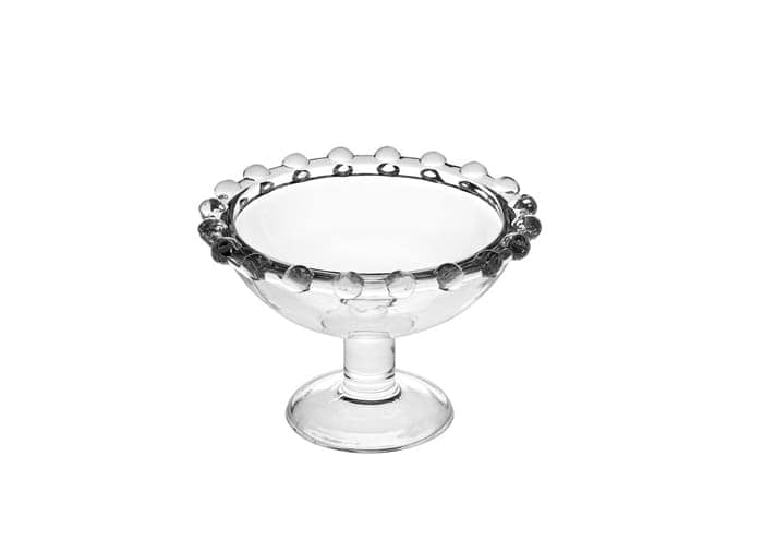 Immagine e commerce Coppetta vetro con orlo decoro bolle cm 7 h8