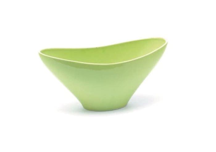 immagine e-commerce Ciotola-ceramica-ovale-forma-barchetta-cm-26x12-h11-verde-mela