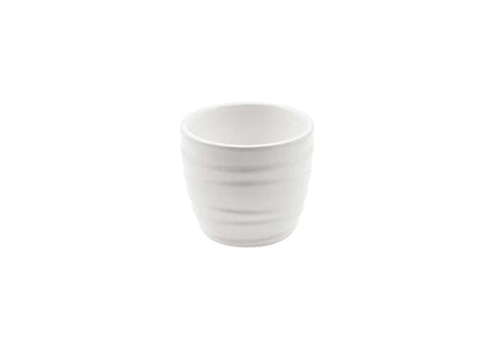Immagine e commerce Vasetti bomboniera ceramica righe orizzontali per piante vaso 6 cm