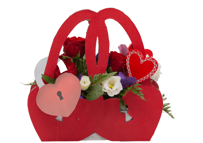 lucchetto-cuore-double-bag-alto-28-cm-rosso