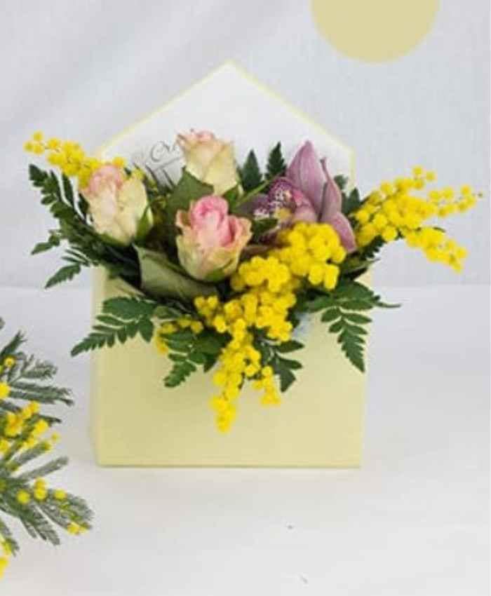 Letterflo' mini Flower box forma lettera cm 18 - immagine 3