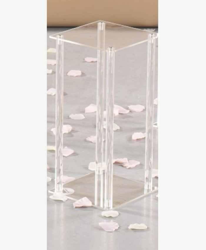 Immagine e commerce Alzata plexiglass per vetrina e allestimenti cm 20x20 h40