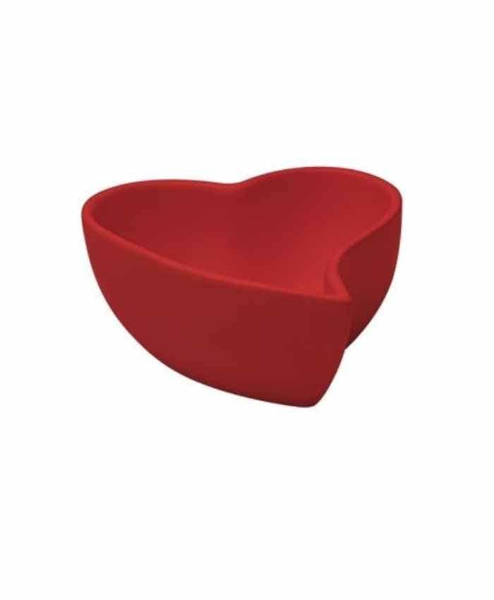 Immagine e commerce Cuore in ceramica Rosso 12x12 h 6 cm