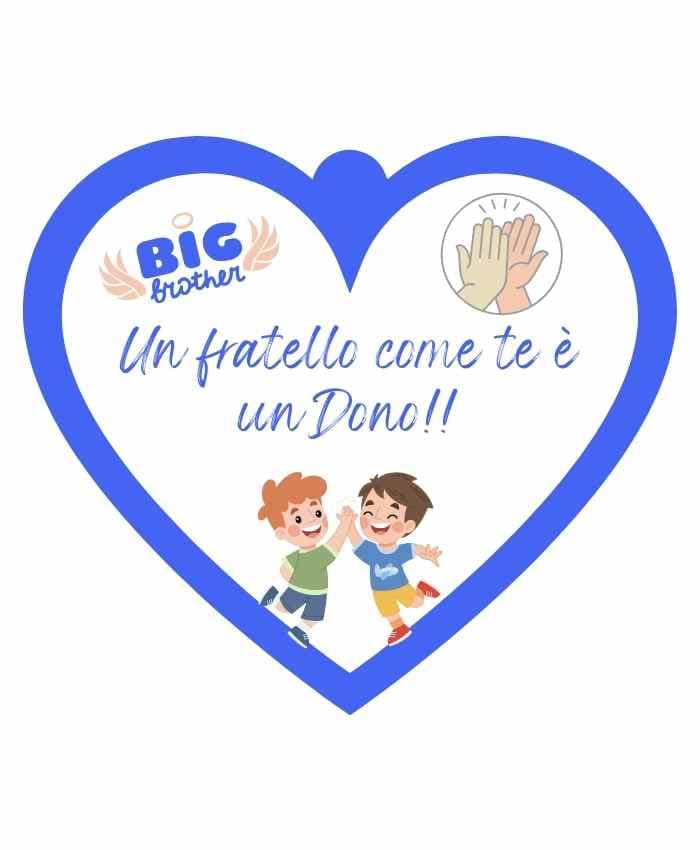 Immagine e commerce Cuoricino in forex con dedica frat-sorel "dono fratello"