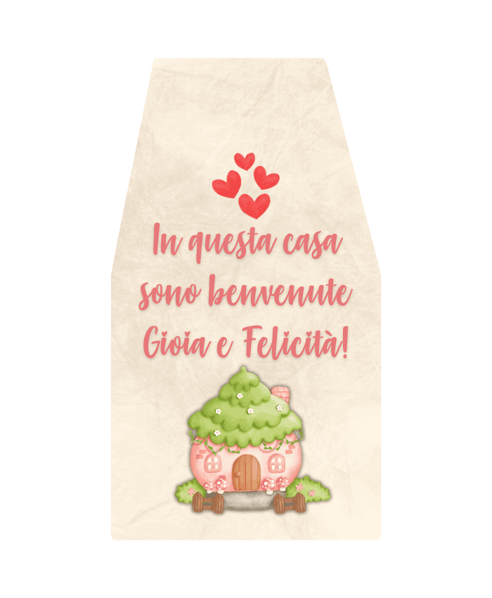 Immagine e commerce Targhetta in forex con dedica casa gioia cm 9x4.8