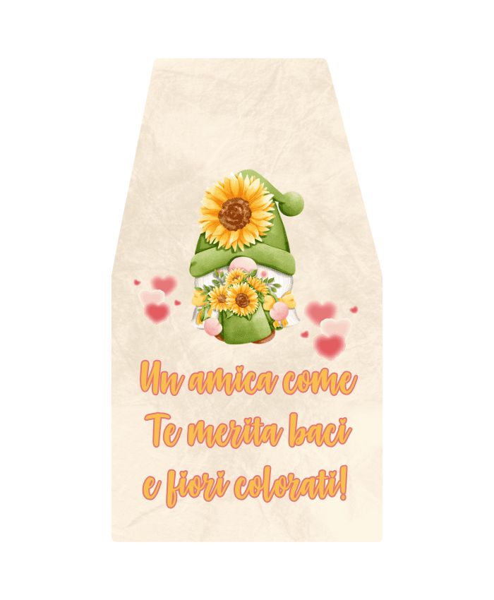 Immagine e commerce Targhetta in forex con dedica amica merita baci cm 9x4.8